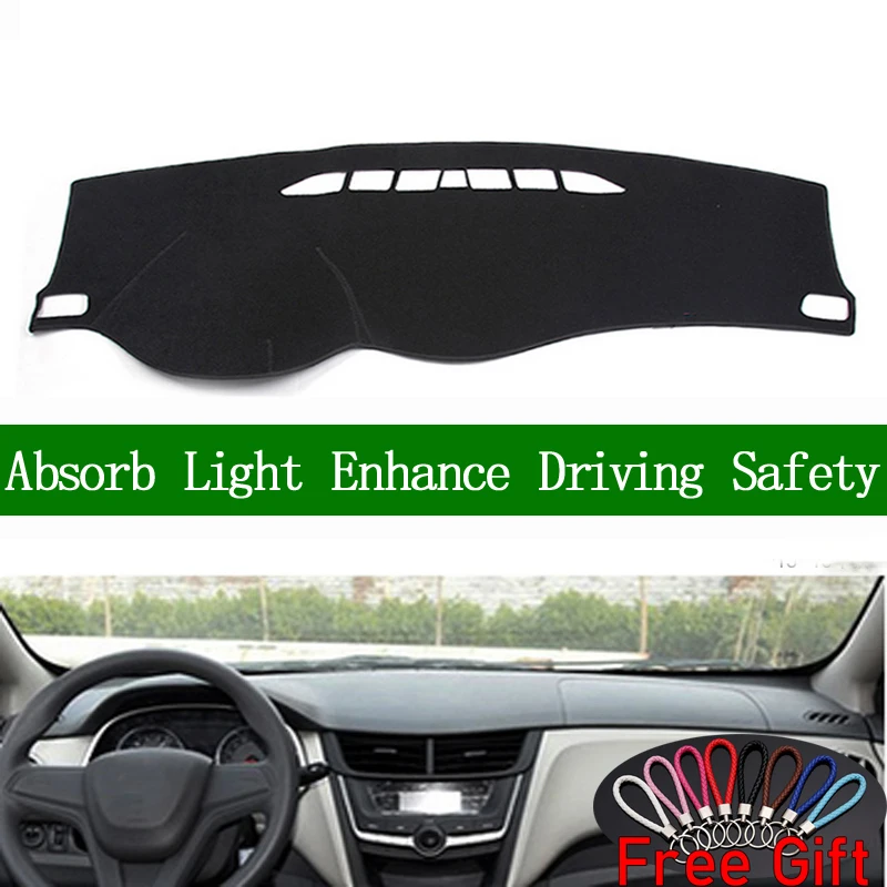 For 2009-2015 Chevrolet Cruze Non-slip Dash Mat Dashboard Cover Dash Cover Mat
