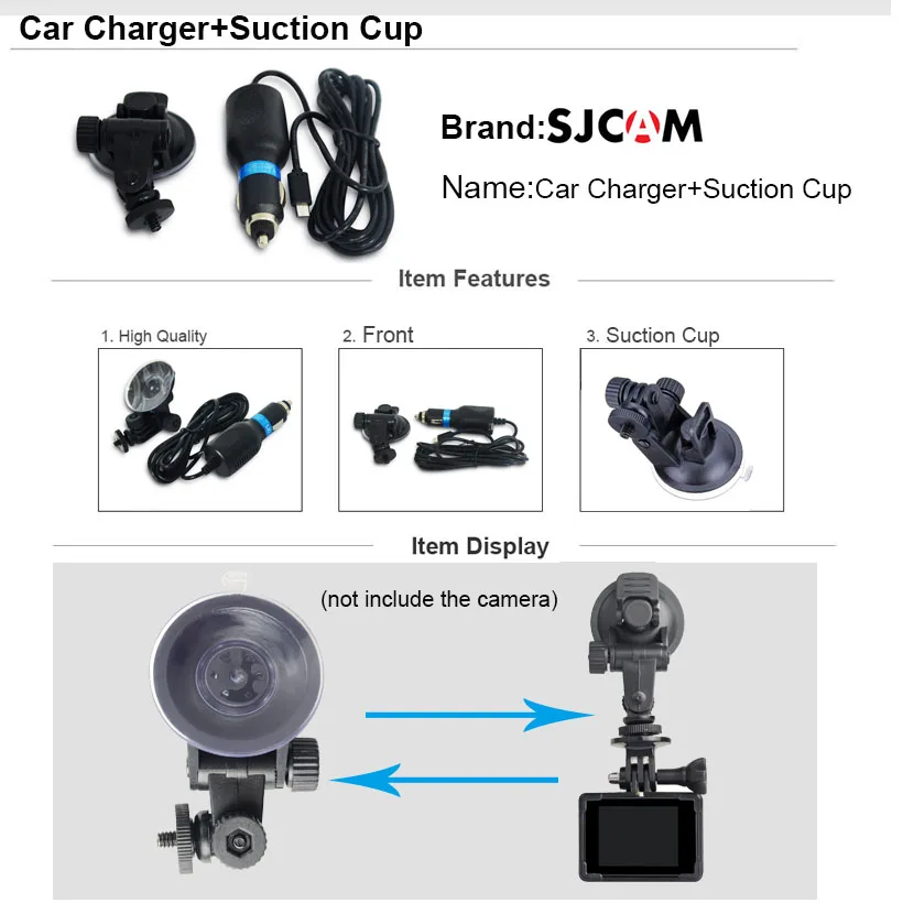 SJCAM SJ4000 набор аксессуаров водонепроницаемый корпус чехол для SJ4000 WiFi сумка для хранения для SJ4000 воздушный штатив монопод для SJCAM SJ4000