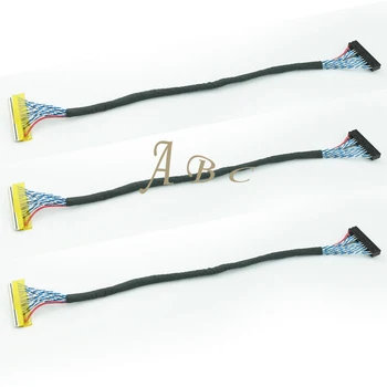 

Wholesale 10 Pieces FIX-30P-D8 250mm FIX 30Pins D8 Double 2ch 8bit LVDS Cable for 17" - 21" LCD Display Panel Controller Board