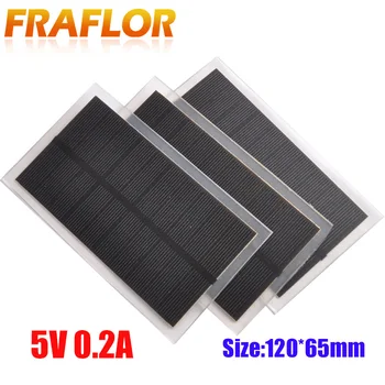

100Pcs/Lot 1W Portable High efficiency Solar Panel Cell Solarparts Polycrystalline Solar Cell For Mobile Phone Battery Charger