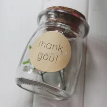 Акция спасибо diy подарок наклейки печать наклейки 1,5 дюймов 38 мм Круглые Крафт-наклейки 600 шт Лот