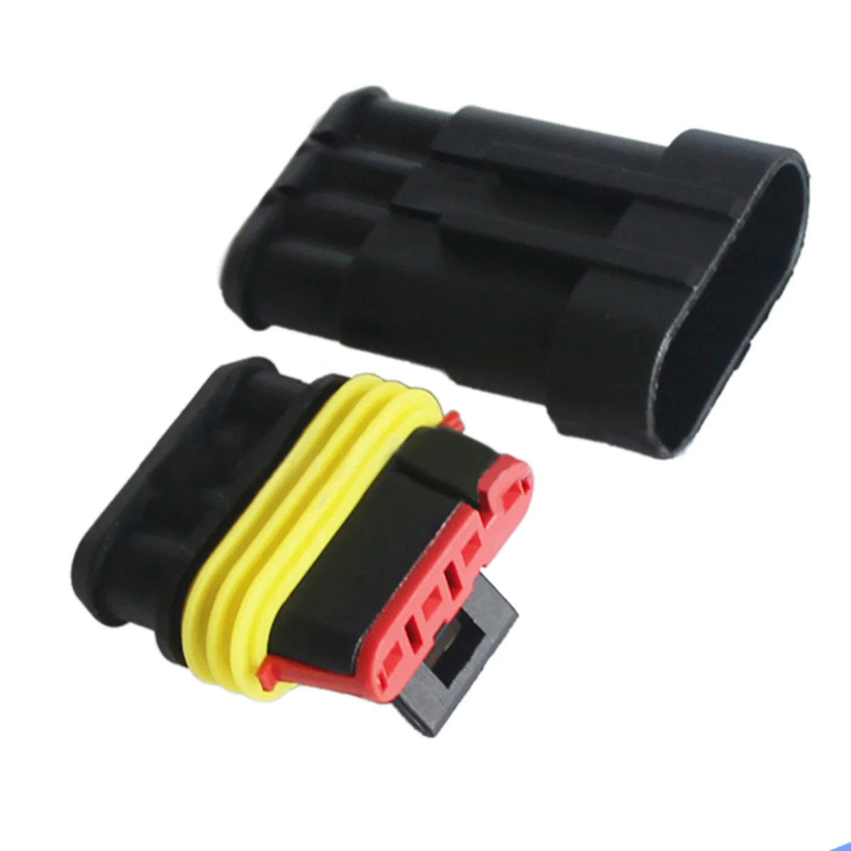 15 Sets New 2 3 4 Pins Car Waterproof Plug Car Auto Waterproof Sealed Electrical Wire Connector Plug