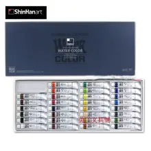 ShinHan expert level Высокая чистота прозрачный акварельный пигмент 30 цветов Набор 7,5 мл выдает Акварельную бумагу