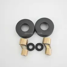 Аксессуары для душа, Европейский дизайн, угловой клапан для ванны, смеситель для душа, сменный Античный Черный Бронзовый угловой изгиб GI1322