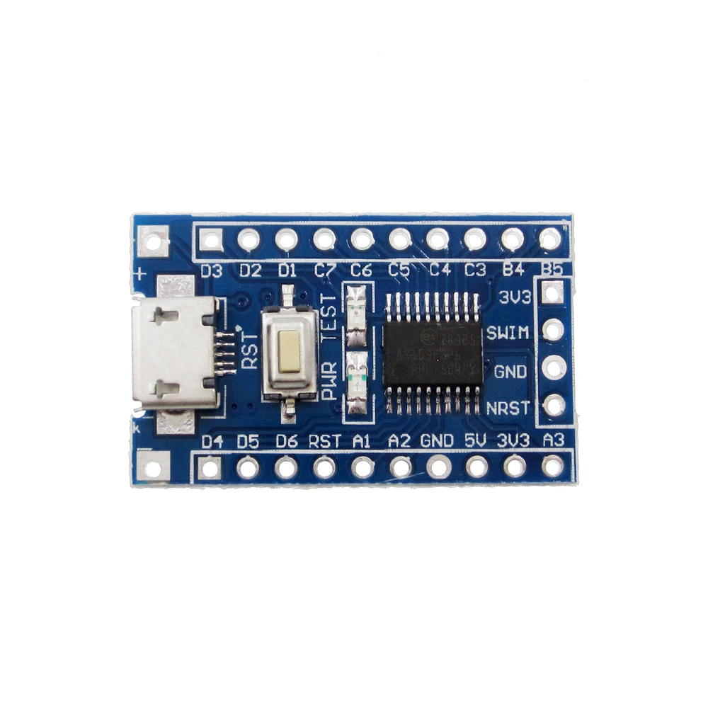 Макетная плата ARM STM8 минимальная системная STM8S103F3P6 модуль|Запасные части| |