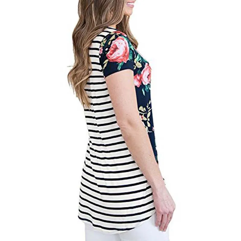 Summer Breastfeeding Tops Maternity Clothes For Pregnant Women Tees Tops Feeding Pregnancy Nursing T-shirts Maternity Clothing