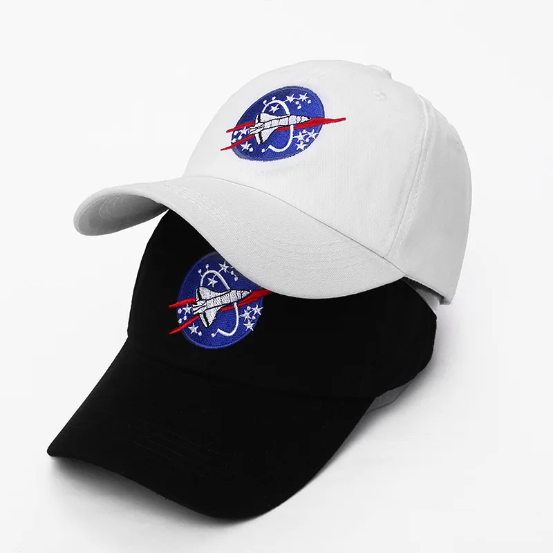 Badinka 2018 New Spacex Outer space Fans Universe Spacecraft Spaceman Explorer Cotton Baseball