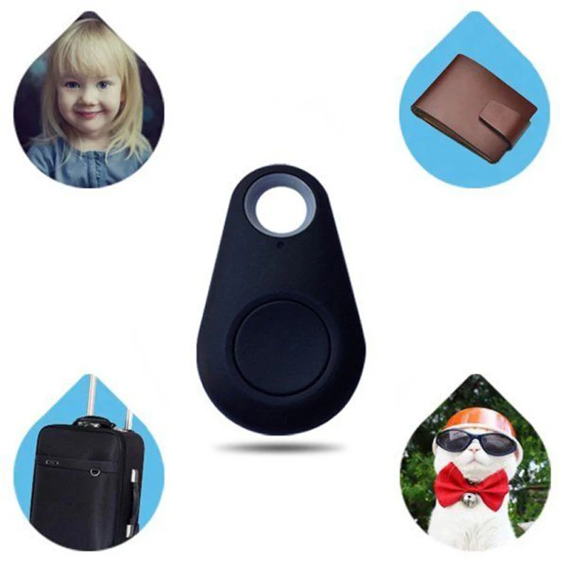 

Mini Bluetooth Smart Locator Built-in Lithium Battery for Pet Dog Cat Keys Wallet Bag Motorcycle Tag Alarm Tracker (IOS Andriod)