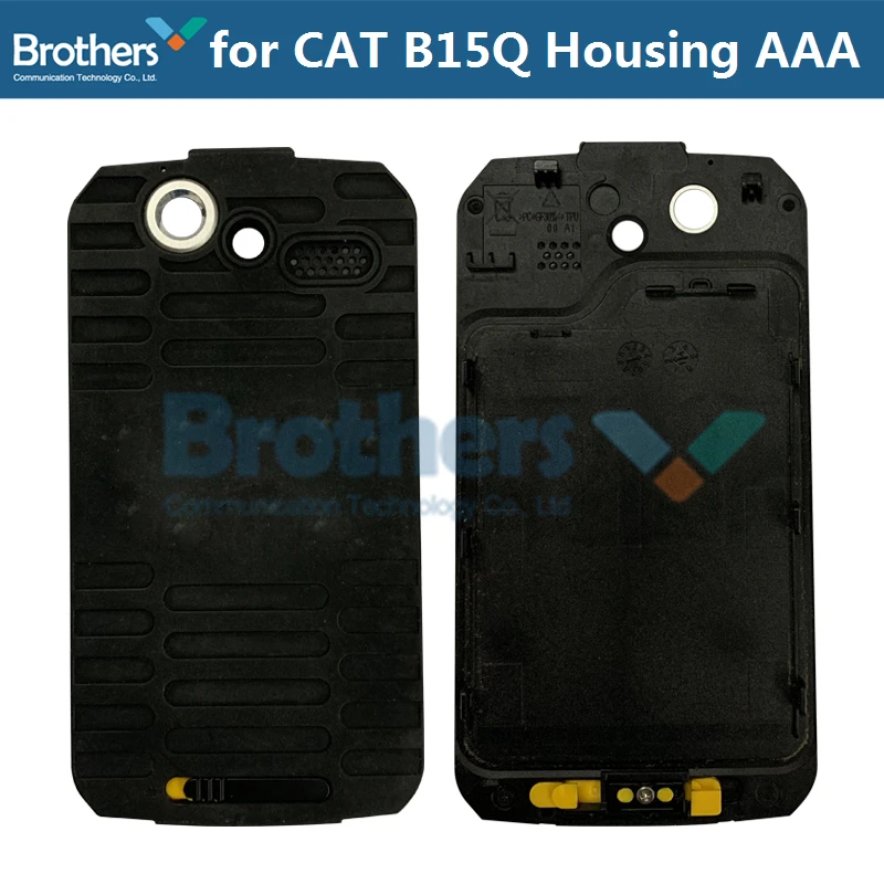 Rear Back Cover For CAT B15Q Battery Door Hosing Backcover For CAT B15Q Original Caterpillar Free Spipping AAA Phone Replacement (4)