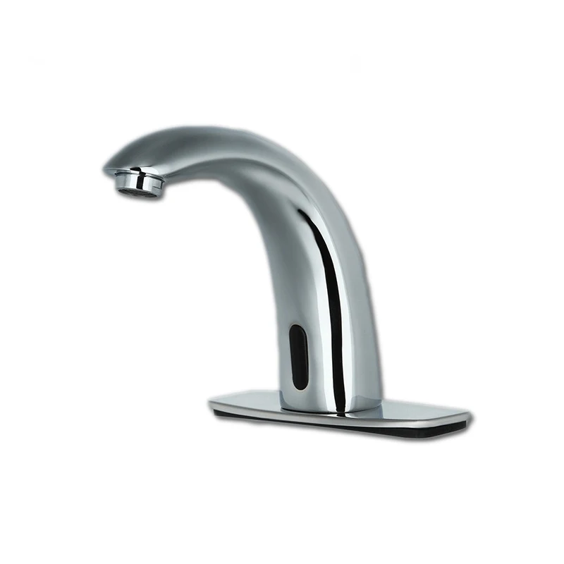 

Free shipping Top quality sensor faucet with single hole bathroom basin faucet and single cold bathroom sensor faucets
