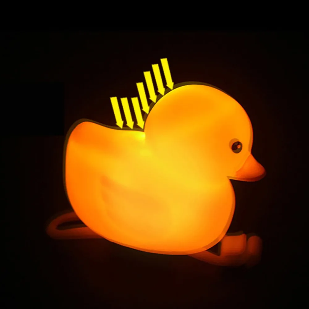 Cheap 1pc cartoon yellow silicone duckling helmet headlight bicycle light mountain bike handlebar duck headlight bell bicycle accessor 4