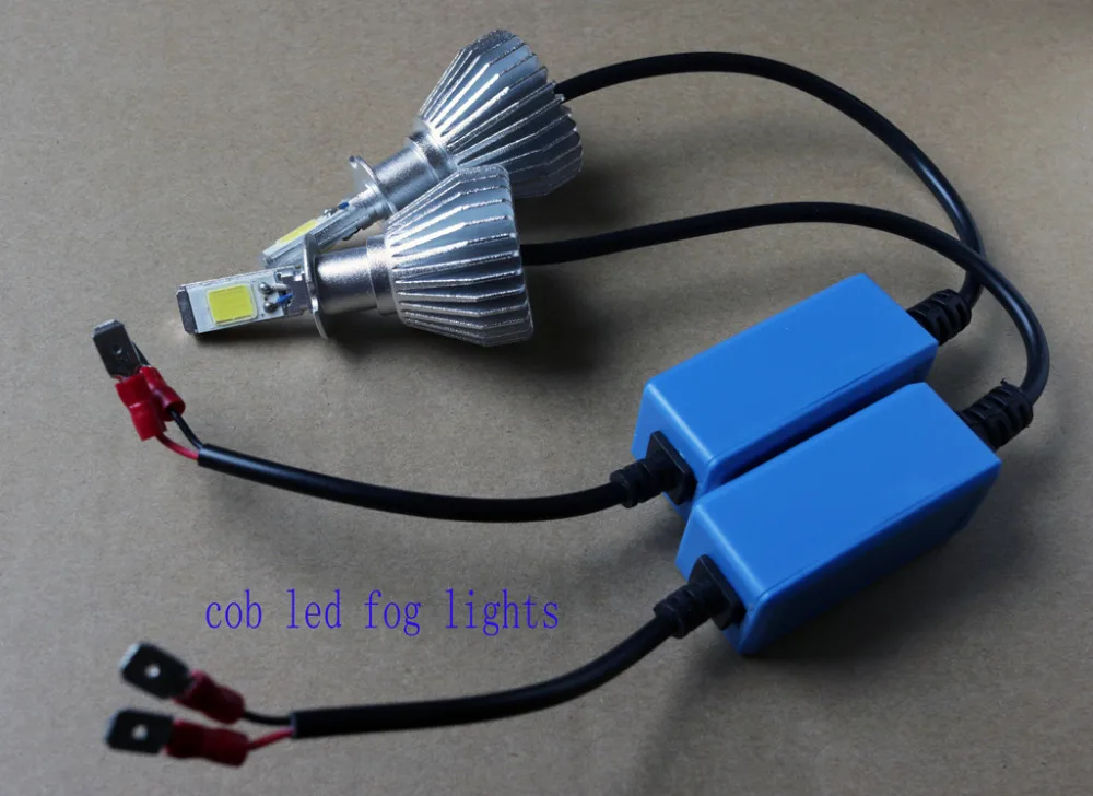 

C1 LED car fog lights lamp 20W auto led Double-sided cob non LED Fans