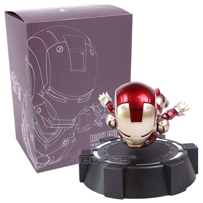 IRON MAN MK MAGNETIC FLOATING ver. with LED Light Iron Man Action Figure Collection Toy 3 Colors