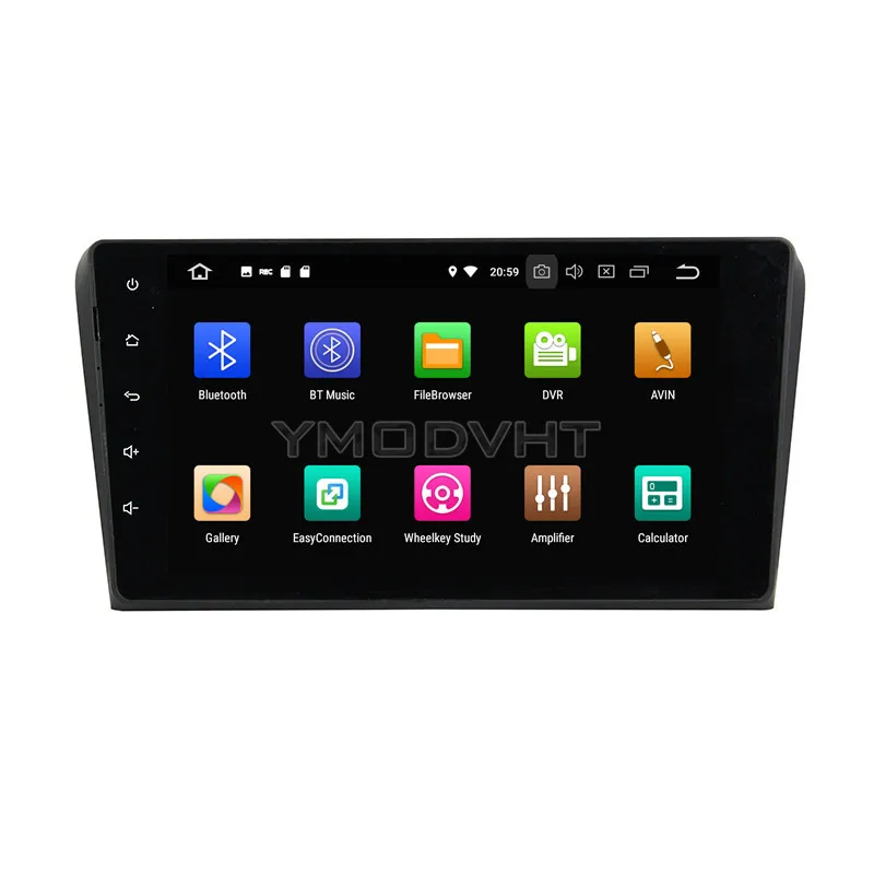 Discount YMODVHT 9inch Android 8.0 Octa Core PX5 4GB RAM 32GB ROM Car DVD Player Radio Stereo GPS for Mazda 3 2010 2011 2012 3