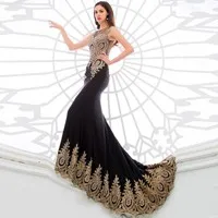 Ready-To-Ship-Cheap-Factory-Price-Black-Red-Long-Evening-Dresses-Mermaid-Dresses-Women-Formal-Evening