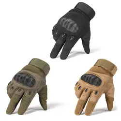 Совершенно новые тактические перчатки военные армейские принадлежности для страйкбола пейнтбола полиция с твердыми костяшками боевые