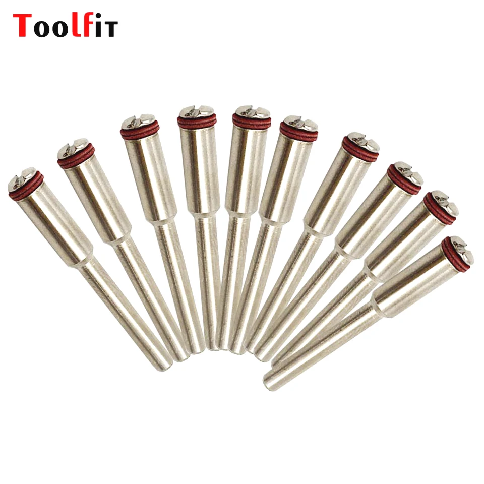 

10pc Rotary Mandrel For Dremel Accessories Tool Shank 2.35/3.0mm for Reinforced Cutting Disc Connecting Shank Power Tool