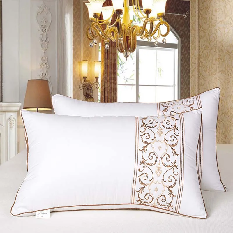 

Chpermore Feather velvet Pillow memory Goose Down Orthopedic Neck Pillows Home Hotel Memory Pillow for Sleeping