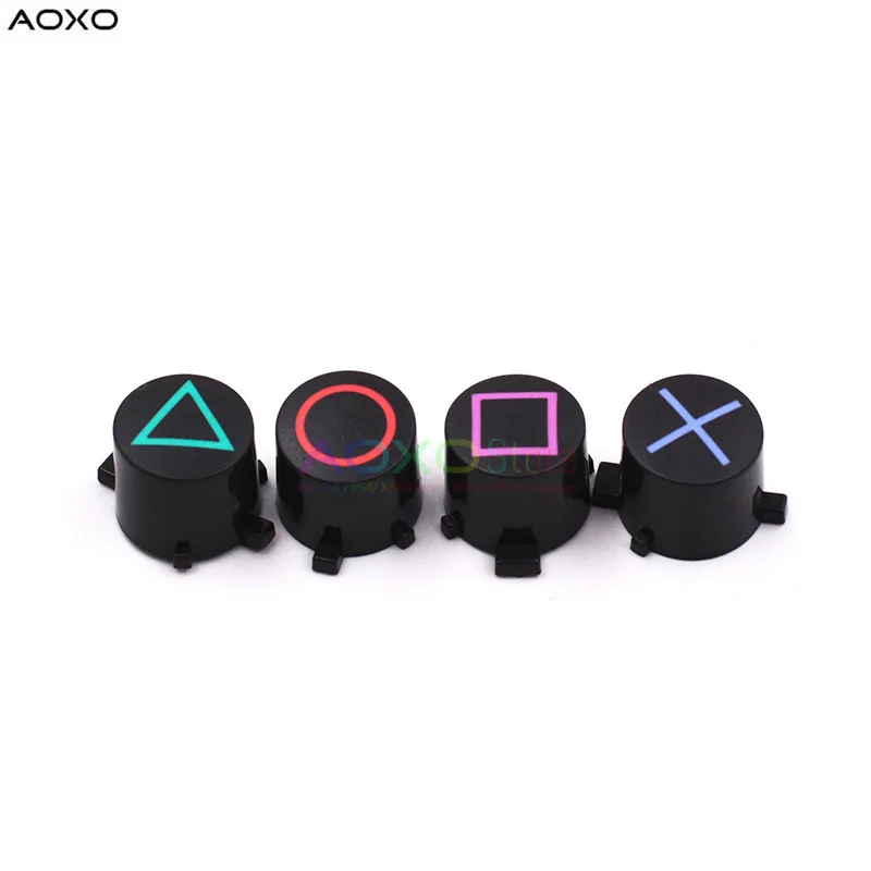 

AOXO 4pcs Joystick Thumbstick Buttons Set for Sony PS4 Controller Replacement Parts Game Accessories