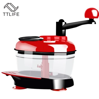 

TTLIFE Multifunction Vegetable Chopper Cutter Processor Household Meat Grinder Garlic Cutter Quick Shredder Cutter Egg Blender