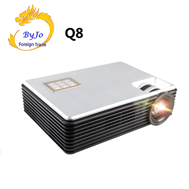 

2019 NEW ByJoTeCH Q8 Full 1080P 4K 2K Projector Android 7.0 Proyector WIFI Bluetooth 5000 lumens Home Theater
