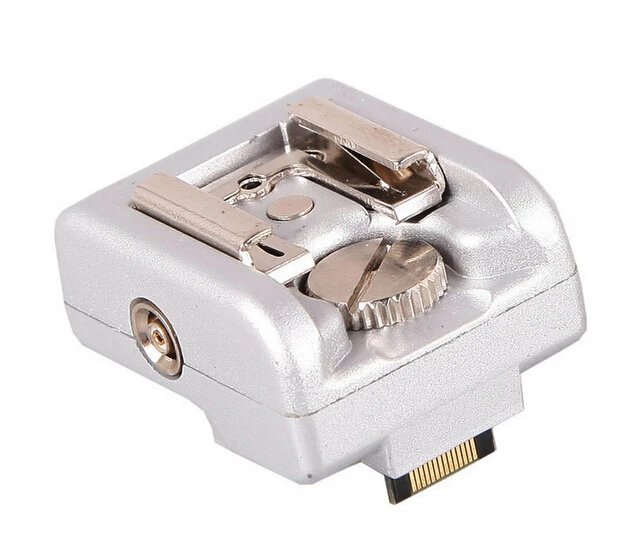 

flash Hot Shoe Adapter with pc jack For Sony Nex 3 5 7 Series Camera To for Canon Nikon YongNuo Oloong Godox WanSen speedlite