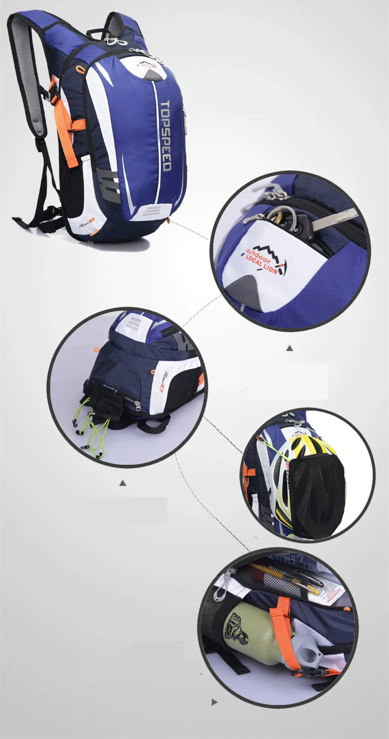 18L Горбатая сумка для воды, рюкзак для воды, для скалолазания, кемпинга, бега, велосипедная сумка для складных сумок для воды, гидратационный пакет, контейнер
