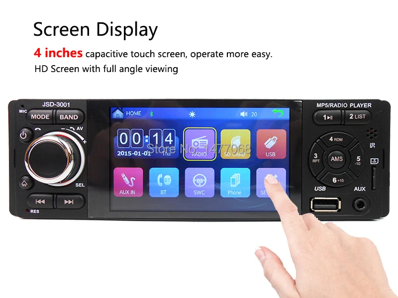 3001 autoradio touch screen 2