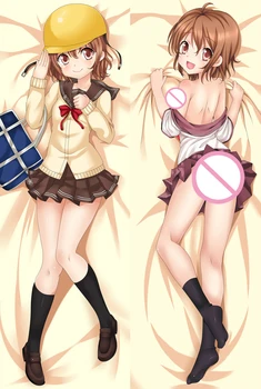 

2017-August Anime Denpa Onna to Seishun Otoko Touwa Erio Mifune Ryuuko Dakimakura pillow cover case hugging Body pillowcase