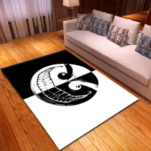 Скандинавский стиль 3D коврики с черепом для гостиной, спальни, коврики для чайного стола, мягкие фланелевые текстильный Декор для дома, ковер по индивидуальному заказу