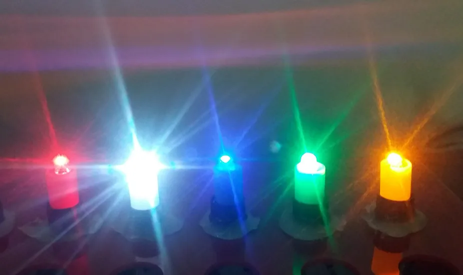 

100 pcs /lot DC12V LED light, green, blue, white, yellow, and red for push button, arcade game machine parts