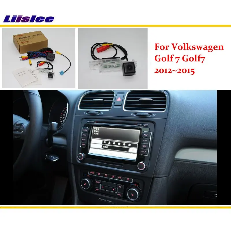 

Back Up Reverse Camera For Volkswagen VW Golf 7 Golf7 2012~2015 / RCA & Original Screen Compatible Rear View Camera
