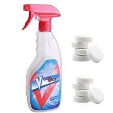 Дропшиппинг Многофункциональный Effervescent спрей-очиститель набор V чистый точечный домашний чистящий концентрат инструмент для уборки дома