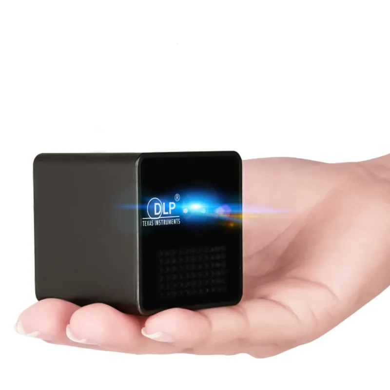UNIC P1 Plus wifi беспроводной Карманный DLP портативный мини-проектор 30 люмен микро Miracast DLNA видео проектор UNIC P1 + H wifi