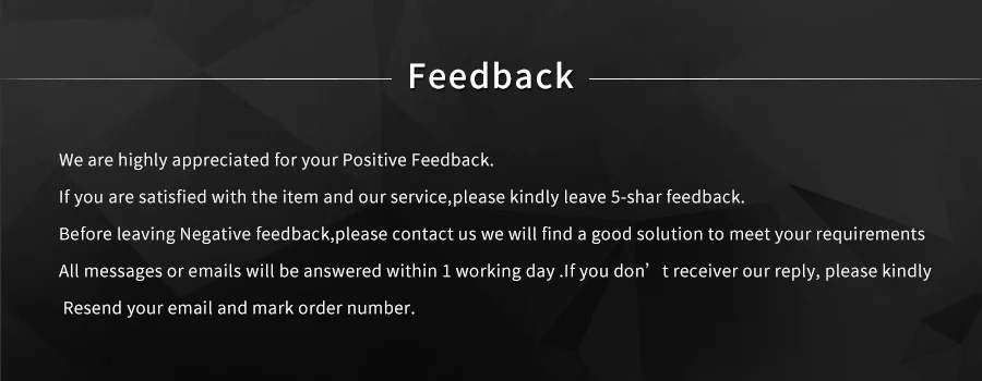 6 feedback
