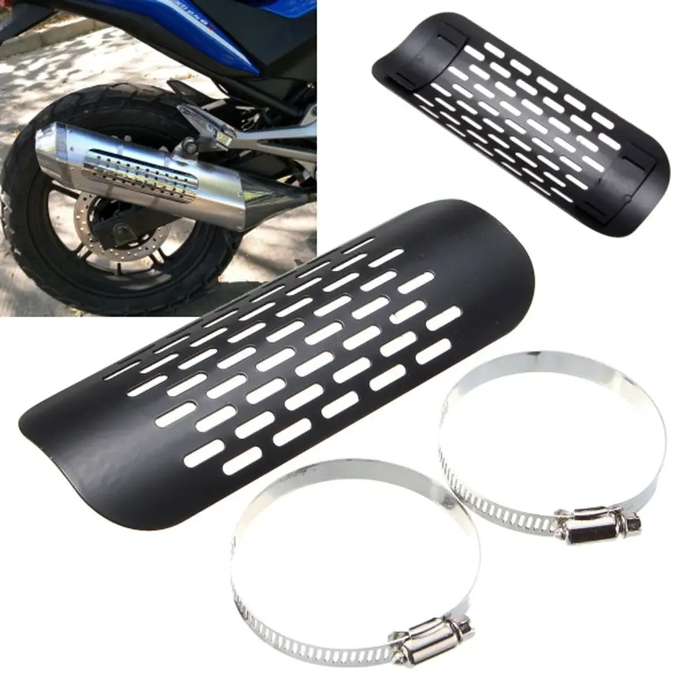 Глушитель выхлопной трубы мотоцикла тепловой щит крышка для Harley Chopper Cruiser