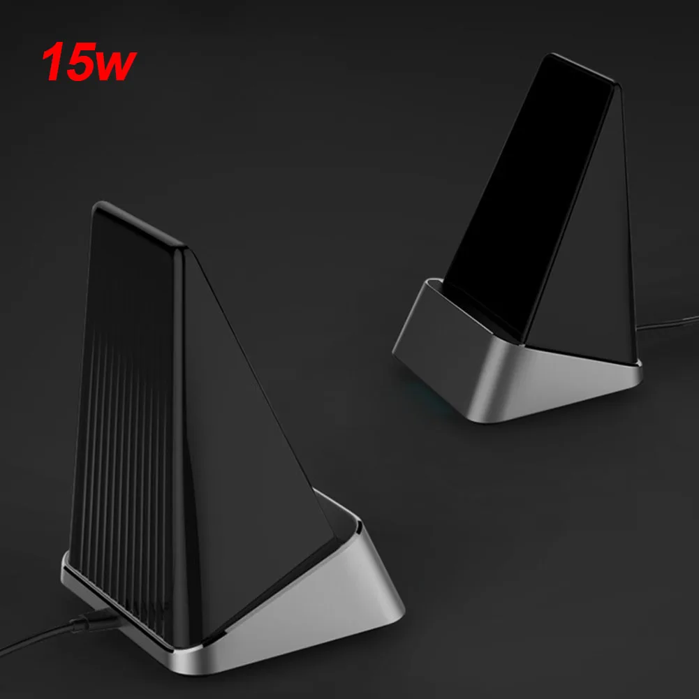 

Multifunction Charger Station Tool Desk Bracket Vertical Type Stable Wireless Charging Durable For Smartphone Holder Stand