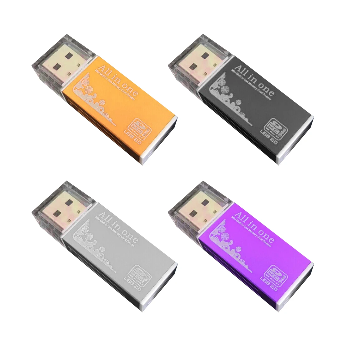 Etmakit Smart Card Reader Multi чтения карт памяти Memory Stick Pro Duo Micro для SD TF M2 MMC SDHC MS