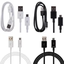 200 шт в партии 1 м 3 фута Микро 2,0 USB зарядное устройство набор аксессуаров для зарядки синхронизации данных кабель для samsung htc LG Andriod телефон круглый кабель
