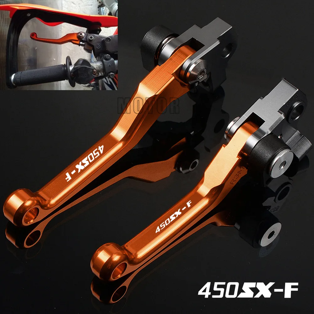 Для KTM 450SX-F 2005- 450 SX-F SXF SX F CNC алюминиевый мотоцикл DirtBike Dirt Pit Bike мотокросса Pivot тормозные рычаги сцепления