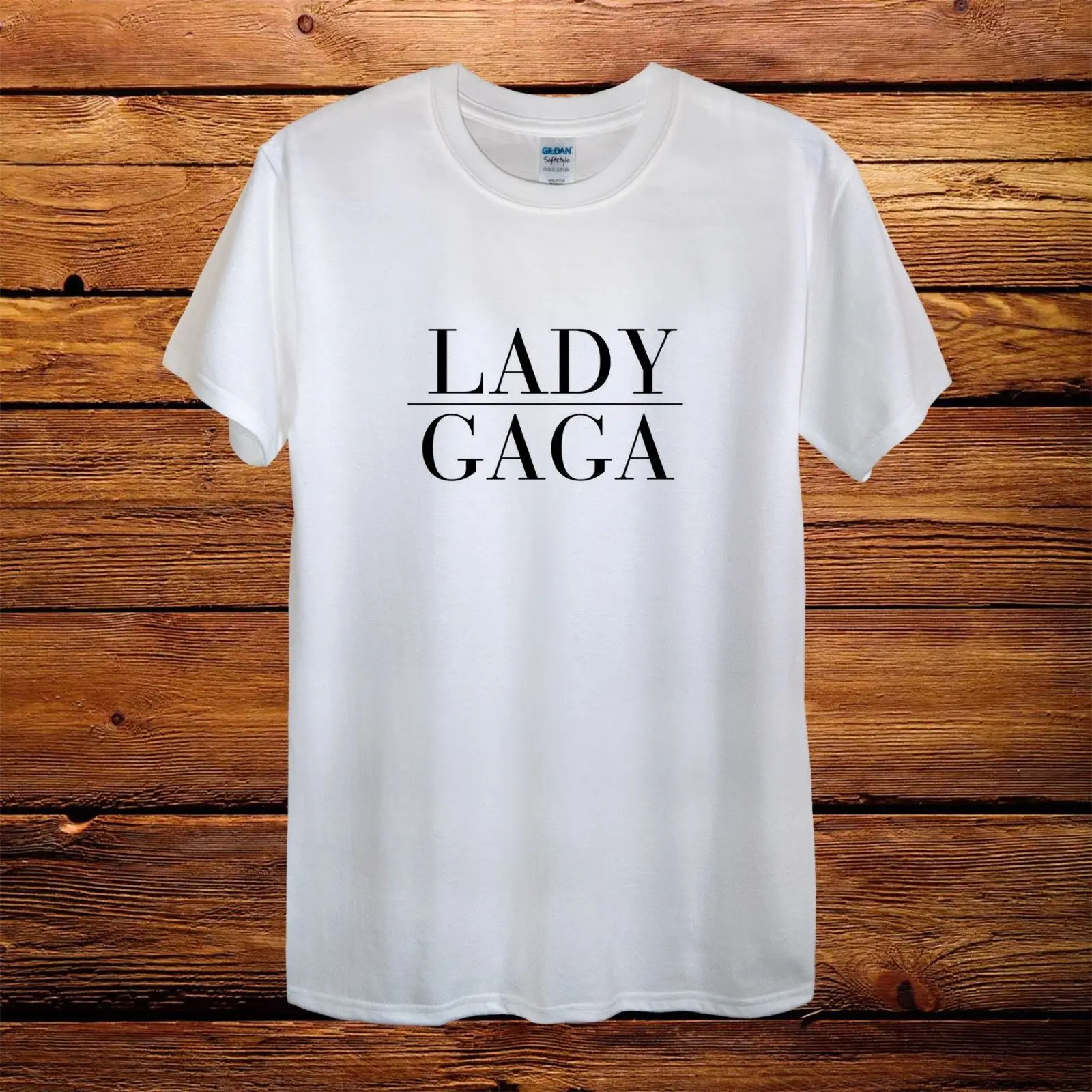 

Lady Gaga World Tour Gift Joanne Top Design T-Shirt Men Unisex Fitted Sleeve Tops T Shirt Homme Top Tee Homme High Quality