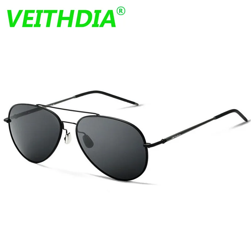 Veithdia, алюминиевый Магниевый сплав дужки на пружине очки аксессуары солнечные очки поляризованные для мужчин и женщин