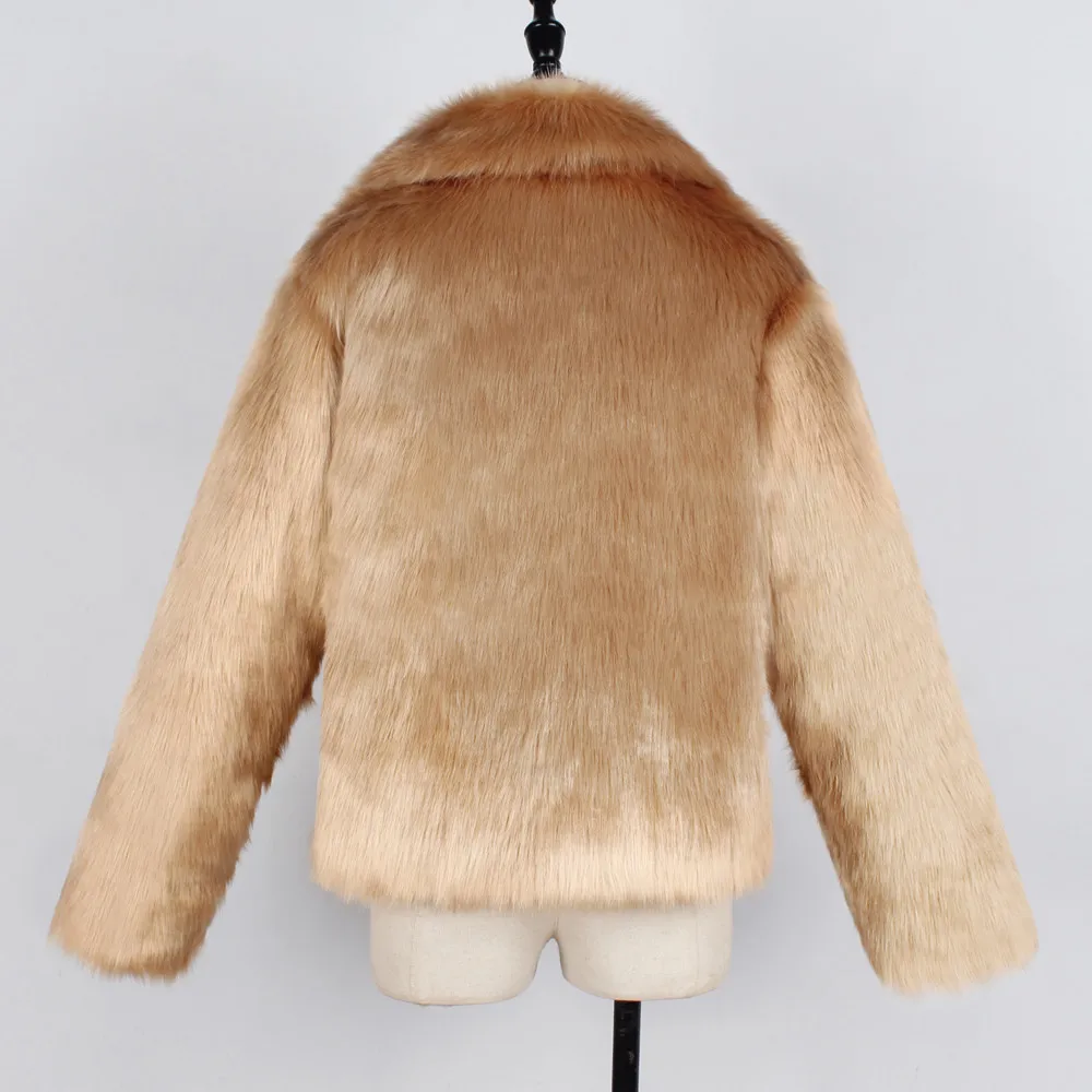 Hiver Revers D'hiver Chaud Chamarras Court A8 Fausse Veste Col Femmes Outercoat De Outwear Mujer Manteau En Fourrure zx5wYUq0