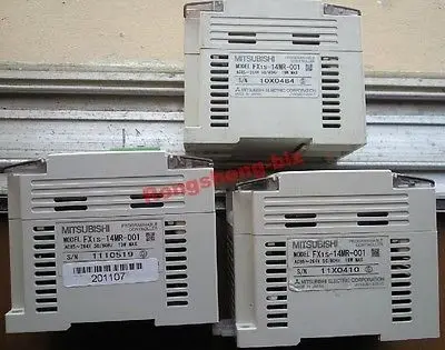 

DHL/EMS 2 Sets 1PC Used original PLC FX1S-10MR-001 FX1S10MR001 Tested