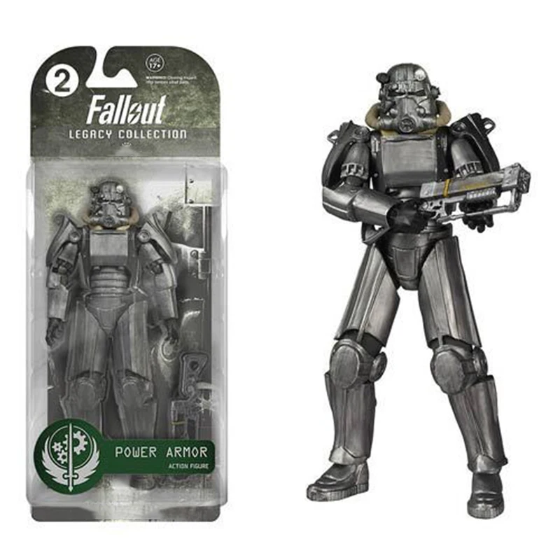 Fallout 4 PVC Action figure 8" Power Armor Out of clothin Toys Great quality Christmas Gift Model Toys Kids Gifts Collections