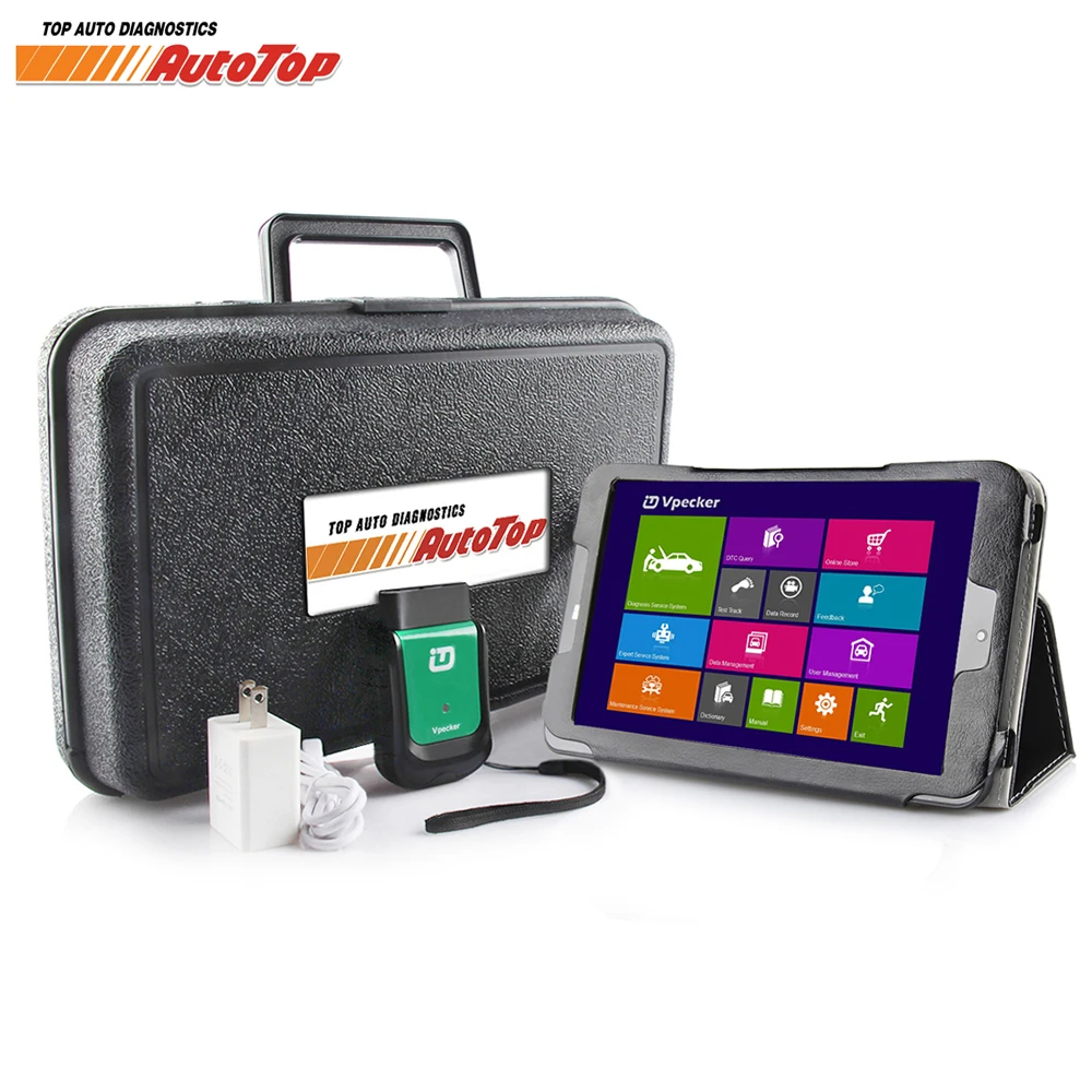 2018 Vpecker Easydiag OBD2 Wifi / Bluetooth V10.6 OBD 2 Automotive Scanner +8 inch Windows 10 Vpecker Tablet ODB 2 Autoscanner 2018 Vpecker Easydiag OBD2 Wifi / Bluetooth V10.6 OBD 2 Automotive Scanner +8 inch Windows 10 Vpecker Tablet ODB 2 Autoscanner
