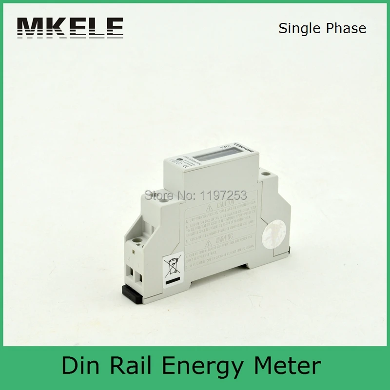 Din-рейка MK-LEM012SE однофазный цифровой счетчик энергии цена, умный измеритель энергии