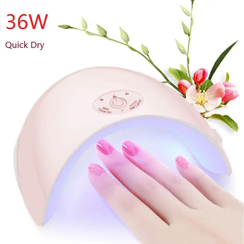 

Novelty Lighting With 36W UV LED Nail Dryer Function Manicure Nail Art Gel Curing Light Professional Home Use