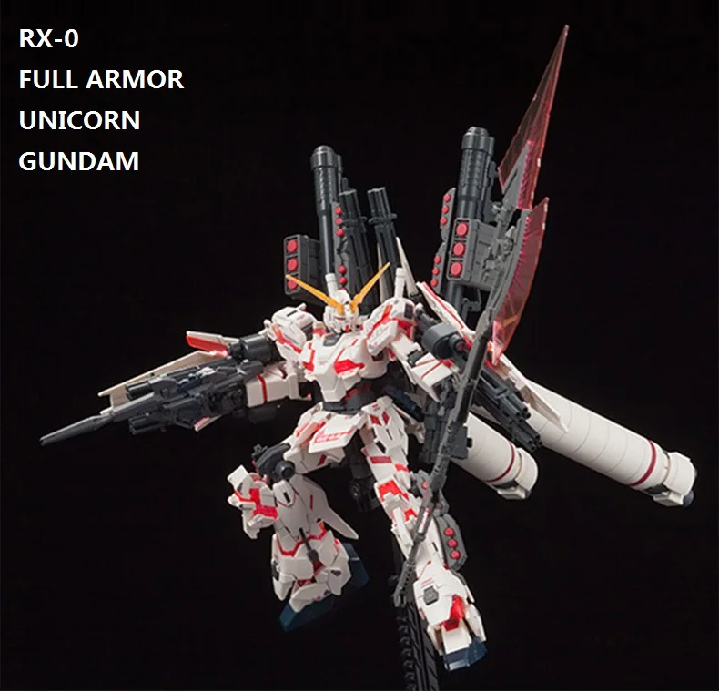 Japaness Bandai HG 1/144 Gundam Модель RX 0 полный панцири единорог GUNDAM японская модель робот