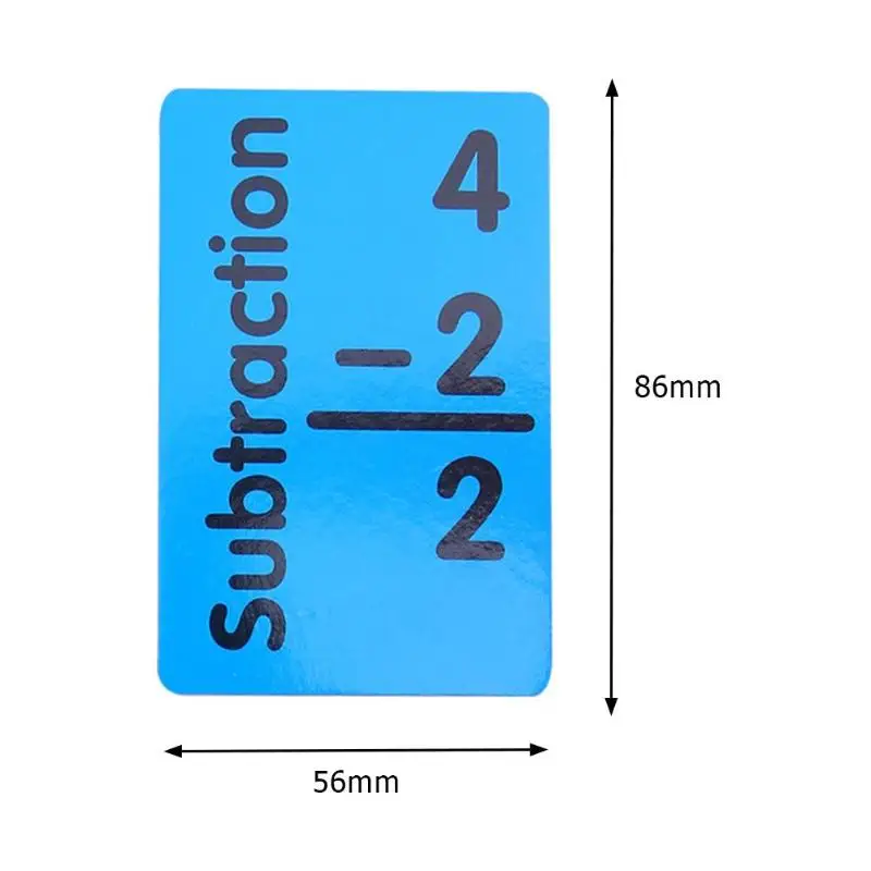 36 шт./компл. детские математические английские развивающие арифметические карты Монтессори Educativos Детские Обучающие развивающая